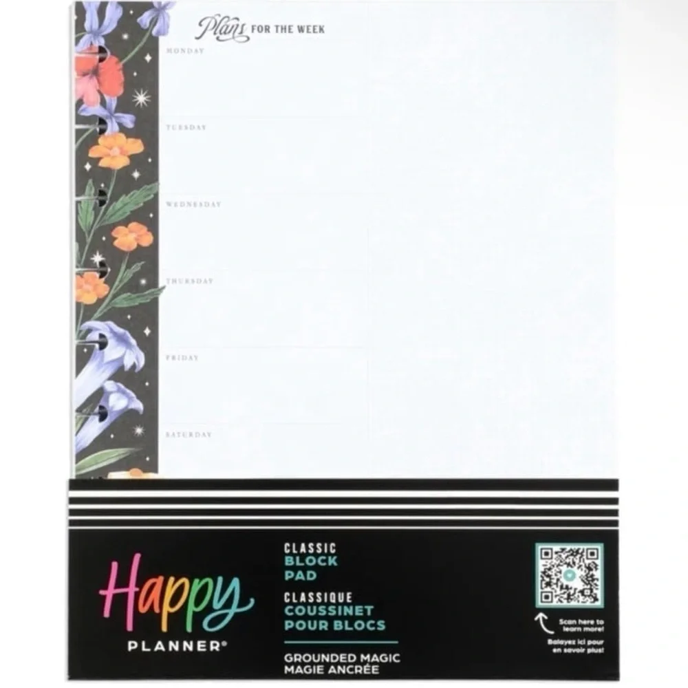 Grounded Magic CLASSIC BLOCK NOTEPAD - 100 SHEETS